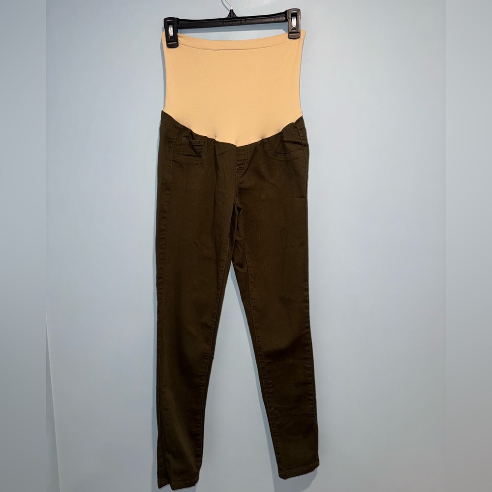 Dark Green Maternity Pants